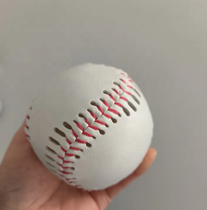 LED Baseball Ball High-end New Products Custom Logo Leather Professional Design Standard Size 9 Inch Baseball