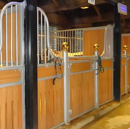 Hot Sale Europe Professional Style Horse Stables 3m 3.5m 3.6m 4m Hot-Dip Galvanised Horse Stable Planks Bamboo