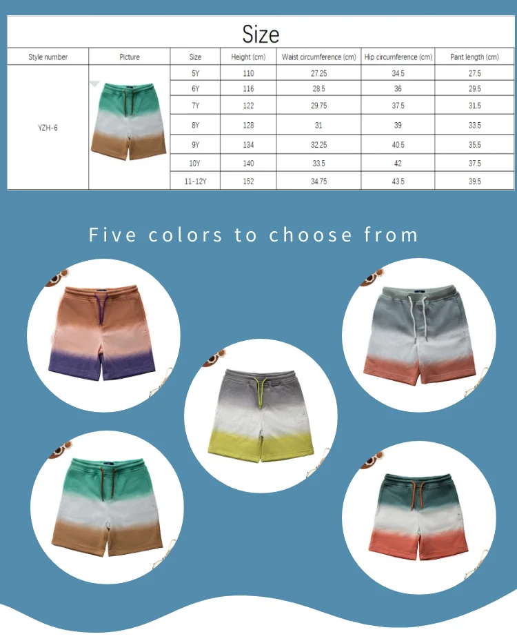 Wholesale Kids Swim Shorts Western Retro Cow Vintage Style Boys Swimming Trunks Boys Kids Shorts pants Colorful