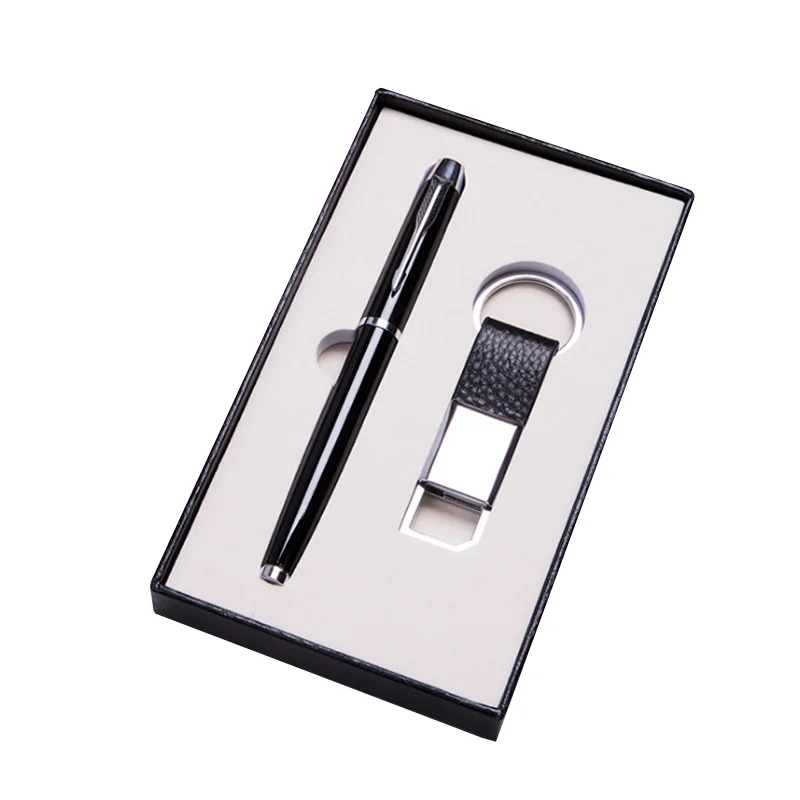 Лучшие рекламные товары рекламный продукт индивидуальный роскошный кожаный металлический держатель для ключей подарочный