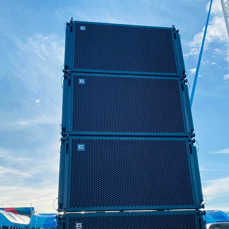 ZSOUND 12 дюймов 2way звуковая система неодимовый магнит на открытом воздухе линейного массива