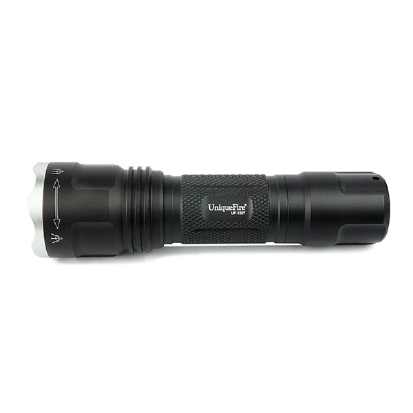 UniqueFire 1507 High Power brightest Zoomable Adjustable high lumen Tactical LED Flashlight for Hunting Camping