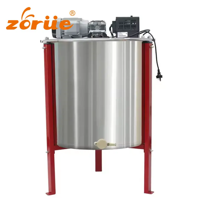 8 Frames Electric Honey Extractor Electric Motor Centrifuge Honey Spinner Honey Separator Machine