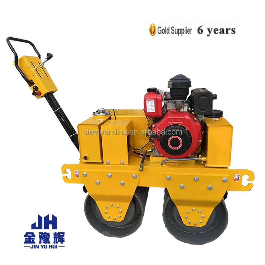 Mini road roller vibrator compactor sale hand held  Changfa diesel engine asphalt roller road roller