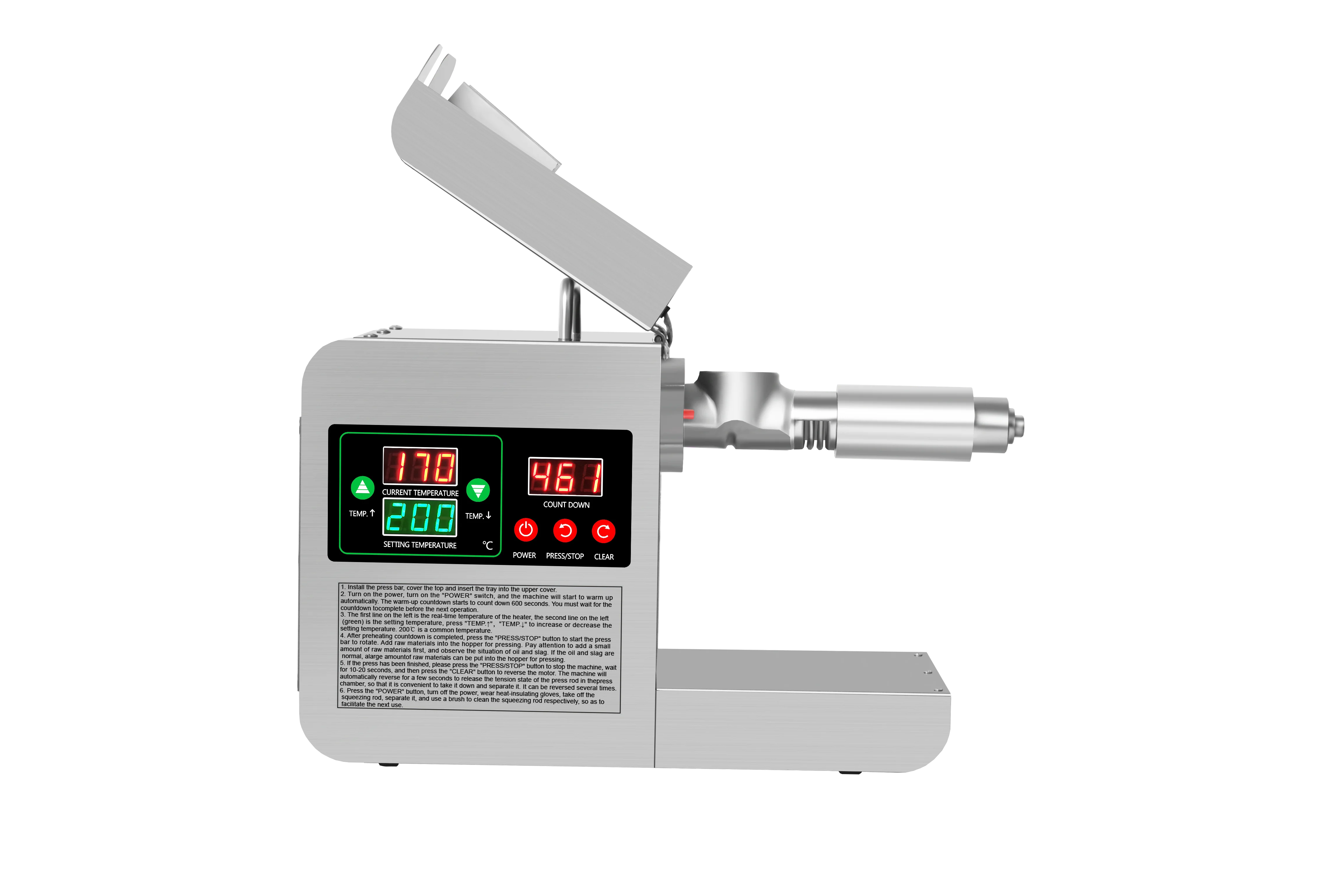 2023 made in china Family oil machine Intelligent Oil Press