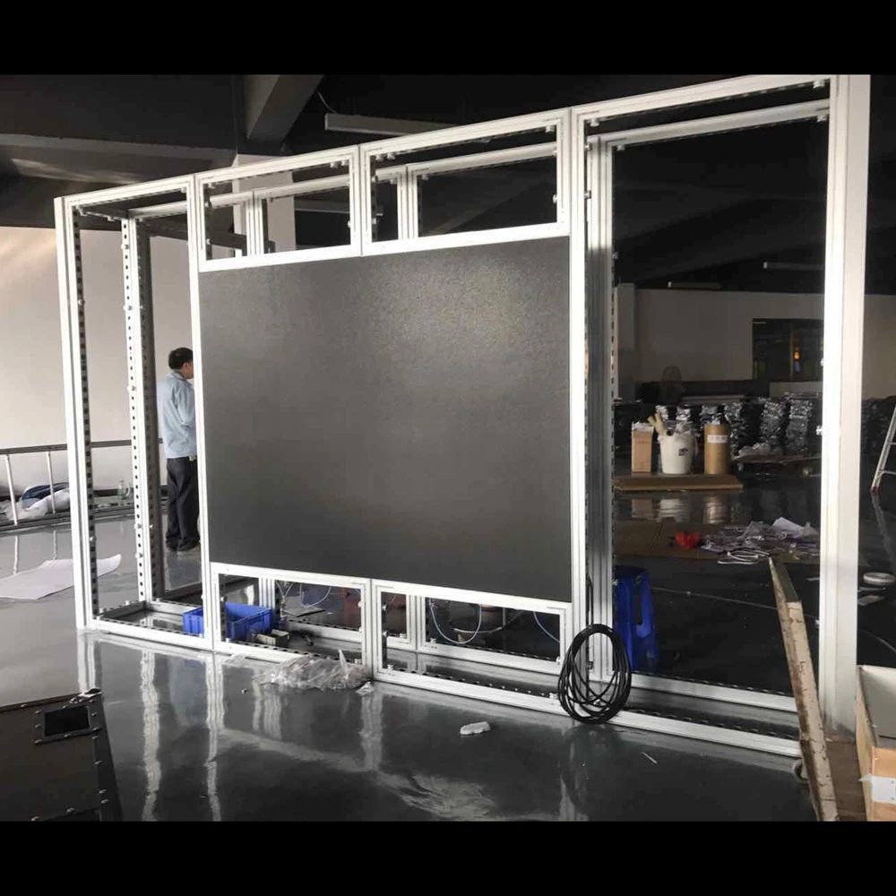 Trade Show Exhibition Booth LED Video Display Screen Wall