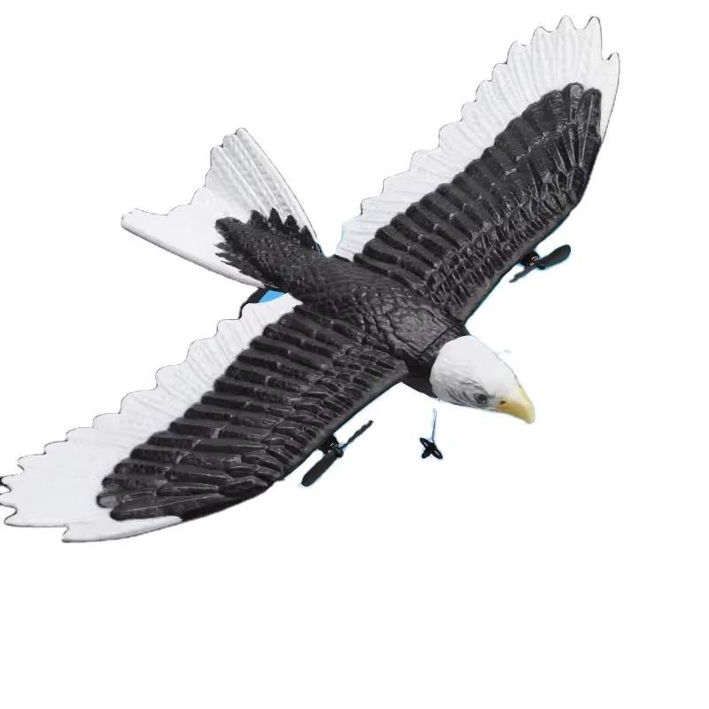 RC Airplane Glider 405mm Simulation Wingspan  Eagle Aircraft 2.4G Radio Control Plane For Children birthday kit rc flying bird