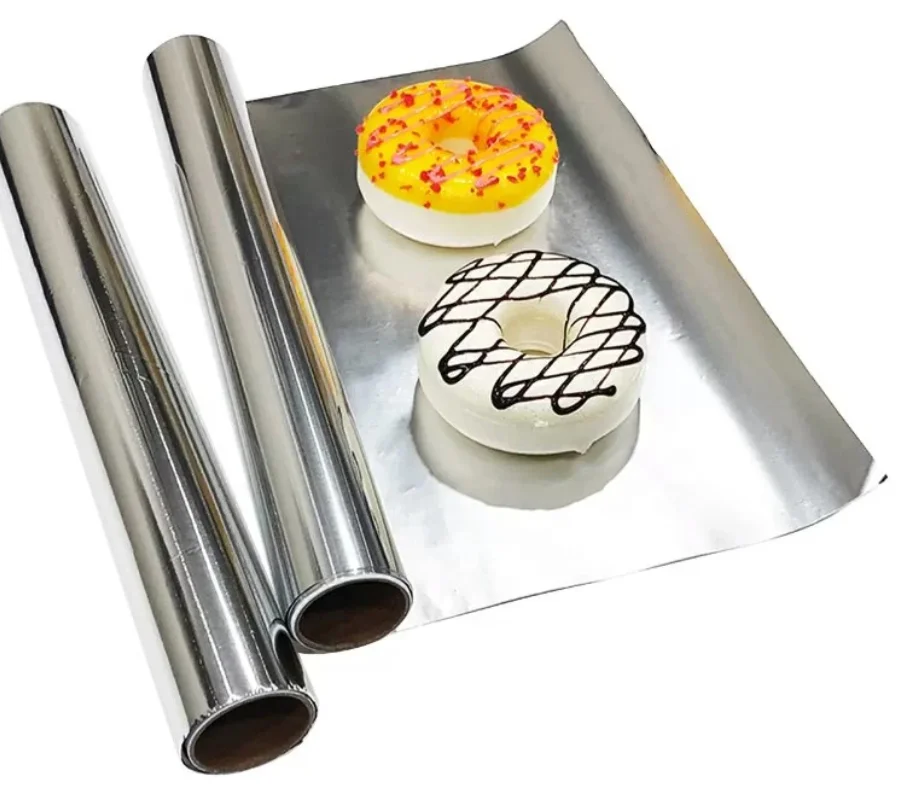 Custom Logo Factory Foil Aluminum Reasonable Price Pop Up Foil Sheets Aluminum Foil Rolls  For Catering