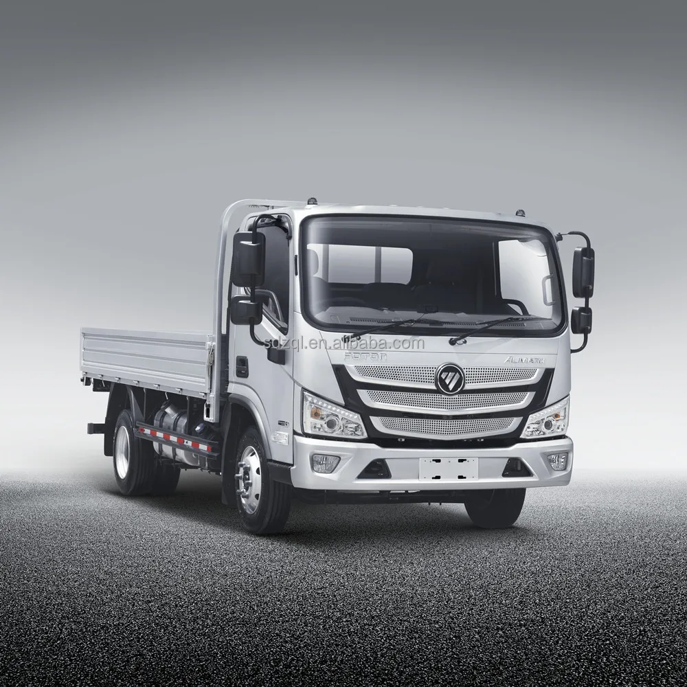 Китай Foton Aumark S модели 7-8 тонн грузоподъемность плоская кровать Низкий забор коробка 4x2 грузовик цены для продажи