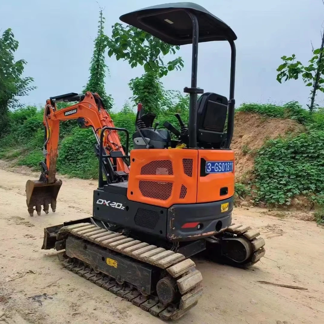 Сделанный в Корее Новый Подержанный Doosan 20 dx20 2 тонны небольшой мини-экскаватор цена на продажу