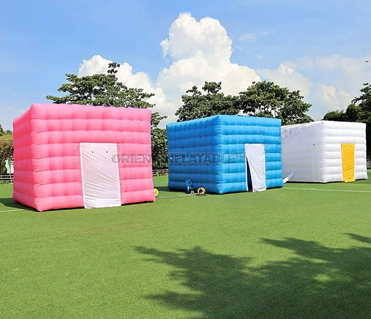 Orient Inflatables portable colorful cube inflatable photo booth stand box for sale