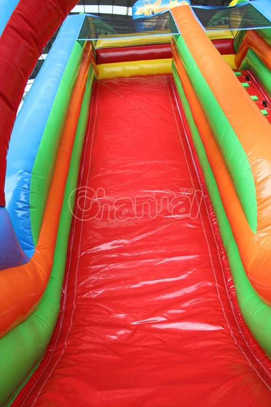 Надувная сухая горка для детей/гигантская надувная горка-батут