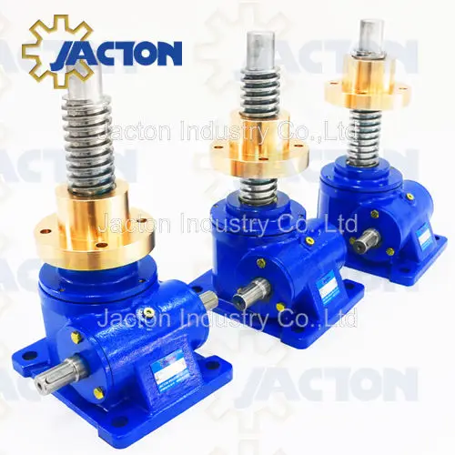 15 Ton Screw Jack, JTW-15T mechanical worm gear screw jacks