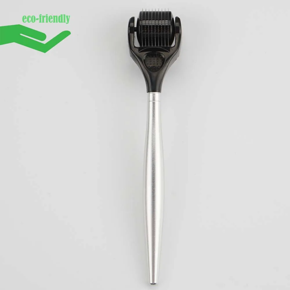 New Arrival Microneedle Roller 192 Needles  Eco-Friendly Replaceable Head  Beard Care Roller for Men Beard Regrowth