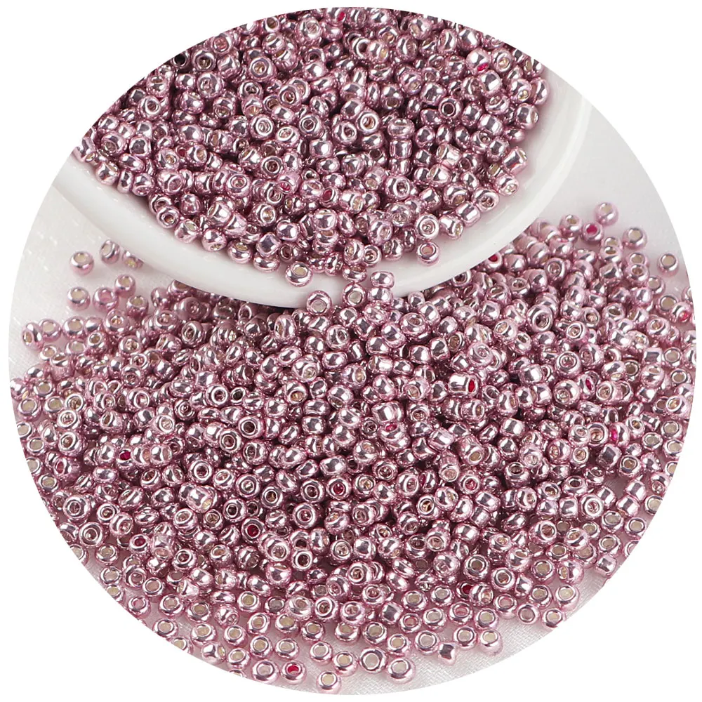 450g/Bag  DIY Bracelet Necklace  Round  Bead  Jewelry Making Accessories 2mm Glass Seed Spacer Beads