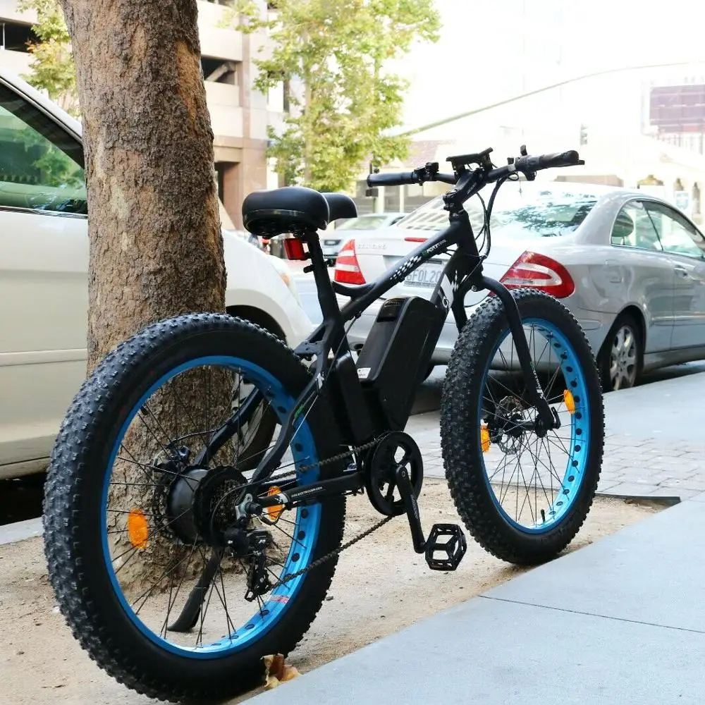толстый велосипед ретро электрический самый мощный fatbike electrique 500 Вт жирная шина vlo beach