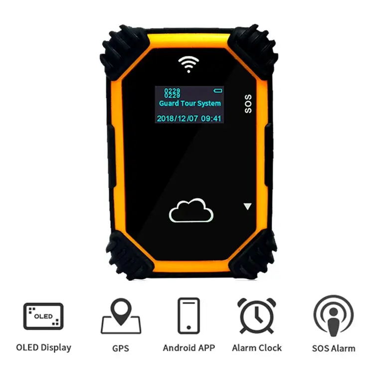 Free software Cloud 125khz Rfid security Guard Tour Patrol Tracking rfid guard Tour system
