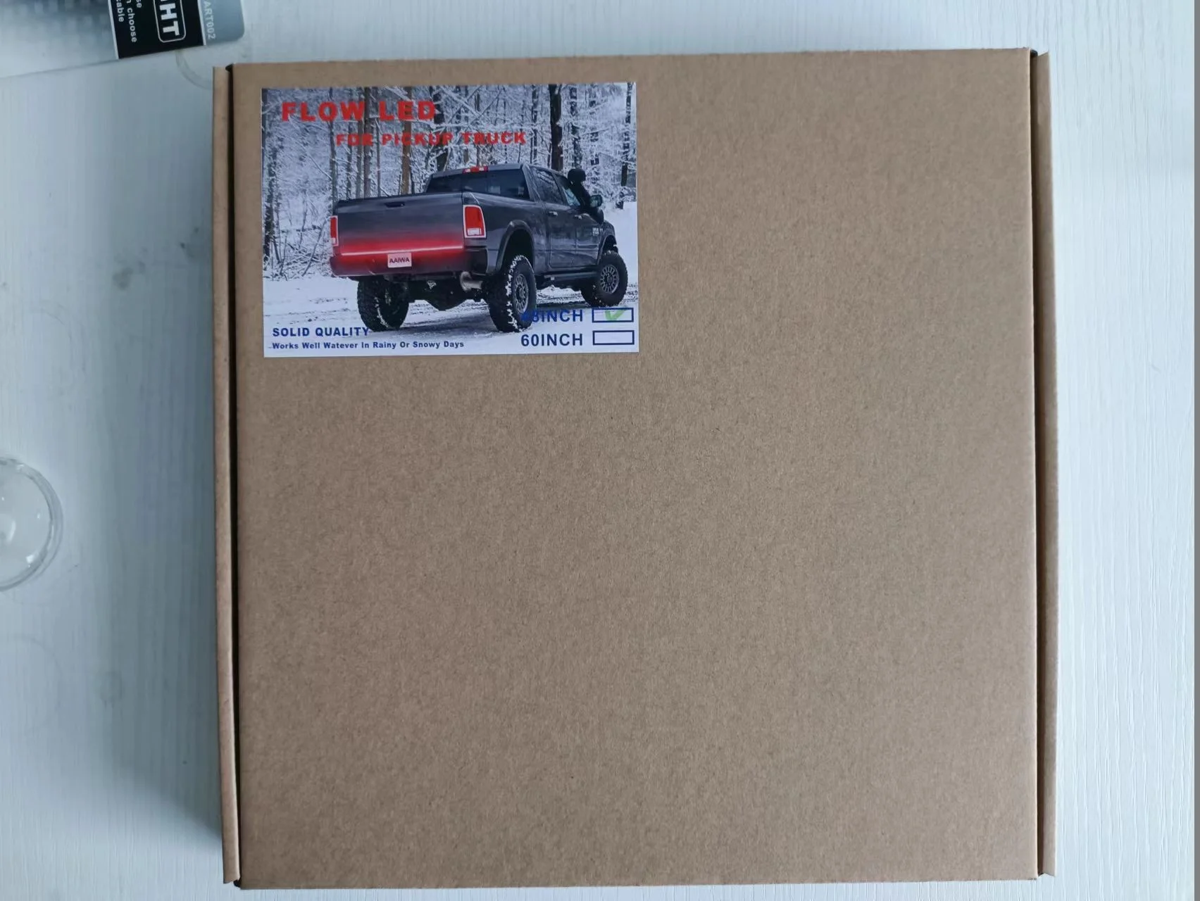 12V Car LED streamer 48inch Strip Running Turn Signal Brake Reverse Tail Light for car Pickup 120cm SUV RV Van Towing Vehicles