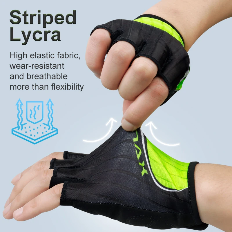 Cycling gloves are thick and anti-friction