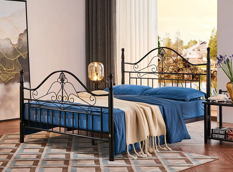 
wrought iron metal beds queen size metal bed 