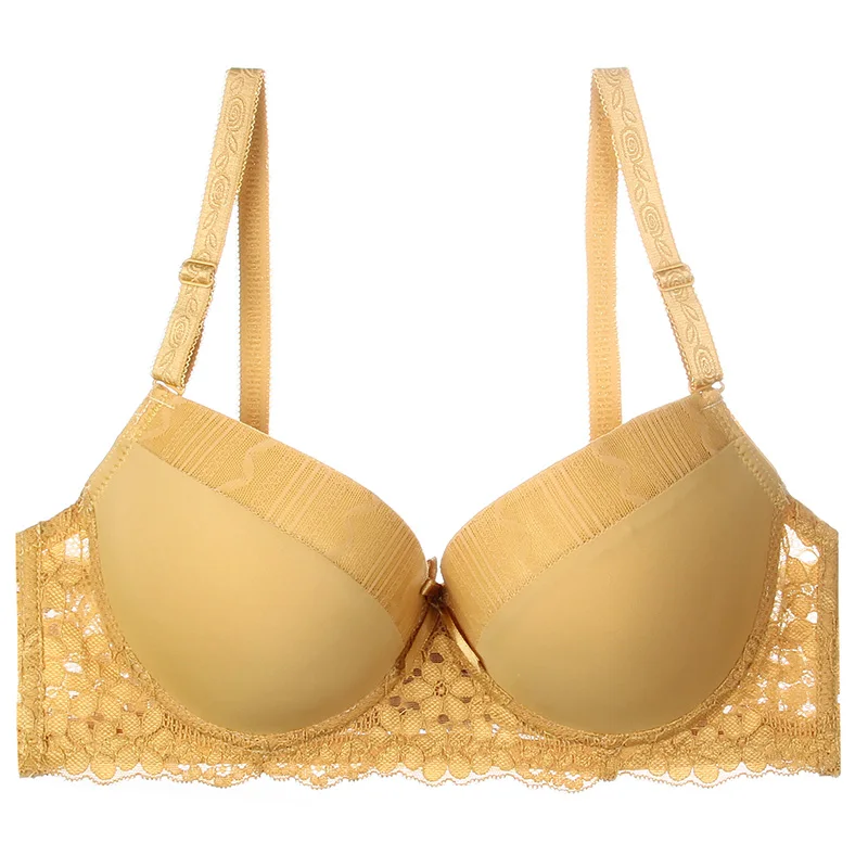 Breathable girl bras lace 40 size non padded large thin cup women big size brassieres and lingerie ladies bra