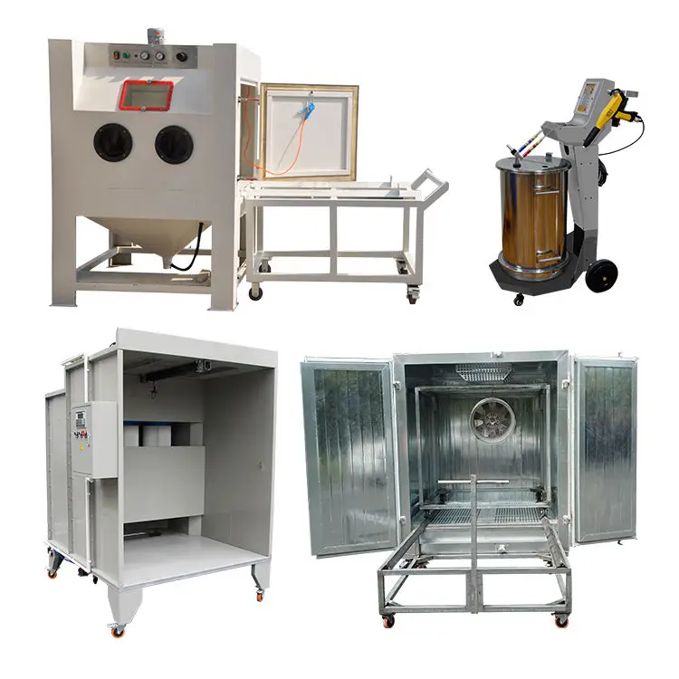 COLO Sandblasting Machine & Powder Coating Line System