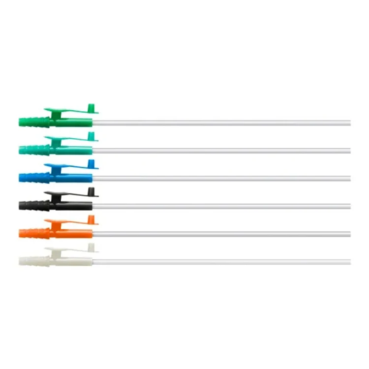 CE Certificated Y Connector Closed System Sterelize Suction Catheter 14