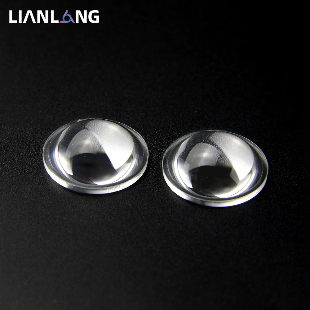Factory Provides the Flat Convex Optical Lens Customization Service With Focal Length 15.5mm PMMA Material Projector Lens