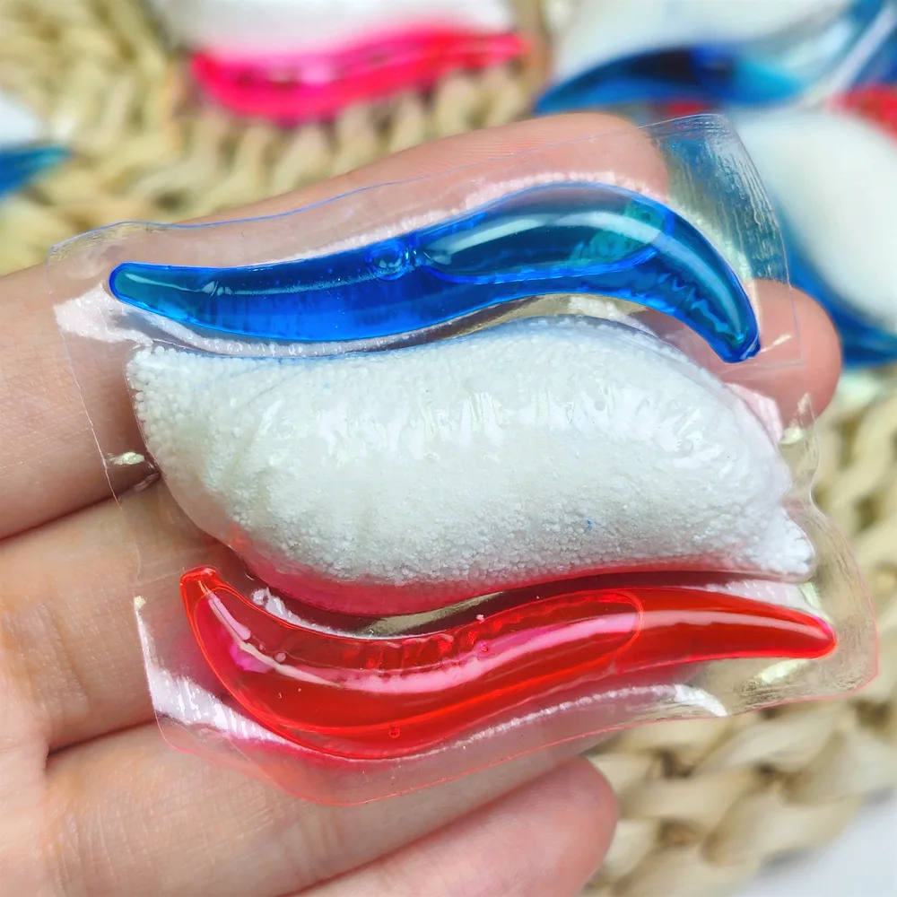 Bright dishwashing powder, dishwasher dishwashing beads, 30-50 pieces, household degreasing cleaning blocks
