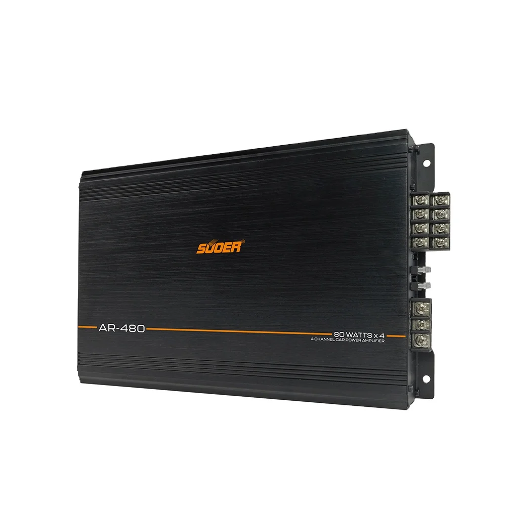 Suoer AR-480 Wholesales Auto Parts  12V power amplifier auto 1000 watts fm amplifier