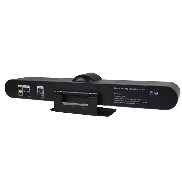 All in One 4K AI Auto Framing ePTZ Video Bar Meetings Video Call Web Camera with MIC Microphone