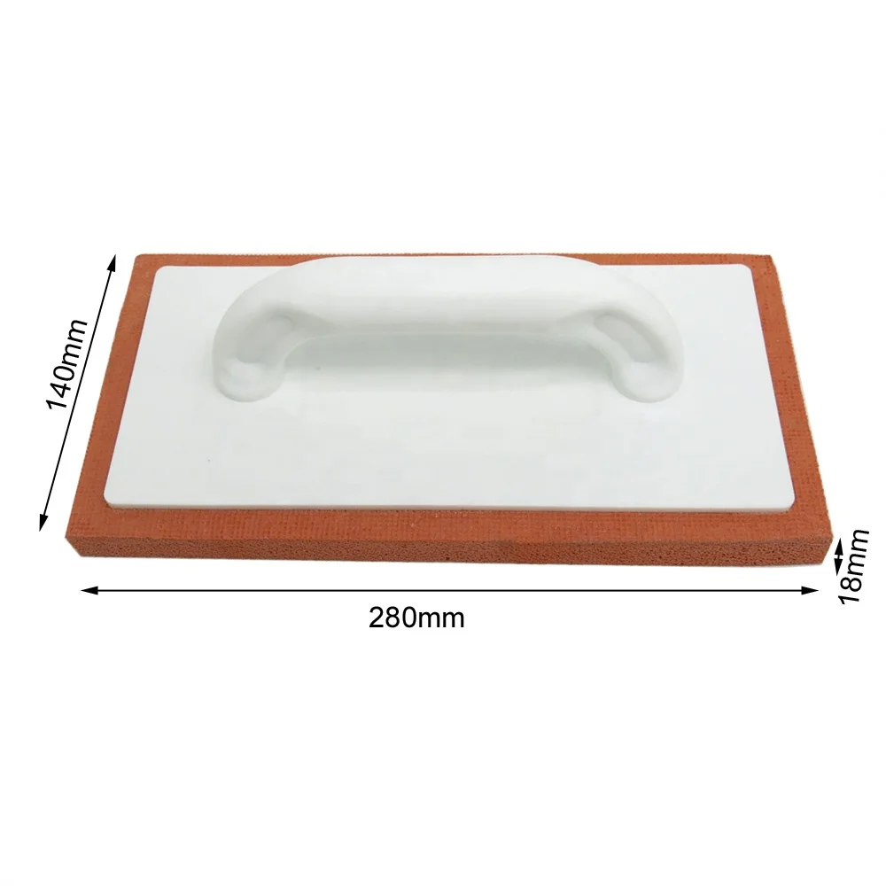 Plastic Handle Rubber Grout plastering garden hand trowel finishing