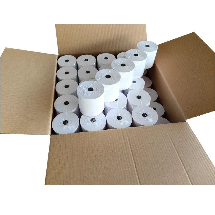 57mm 80mm 57*30mm 57x50 80x80 Receipt Atm Pos Roll Cash Register Thermal Paper