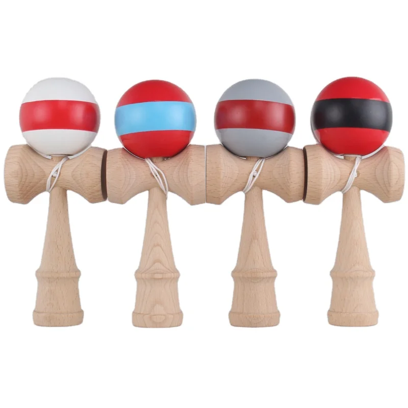 Поставщик деревянных детских игрушек kendama с логотипом на заказ