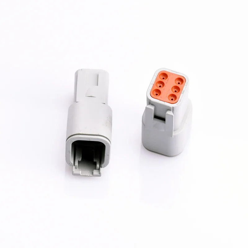 XF DTM04-6P Deutsch DTM HOUSINGS 6 Pin Male Waterproof Automotive Connectors DT Connectors in stock