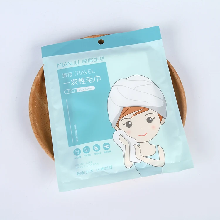 disposable non-woven bath facial towel fast dry towels for facial towels bath 100% cotton 30*60cm