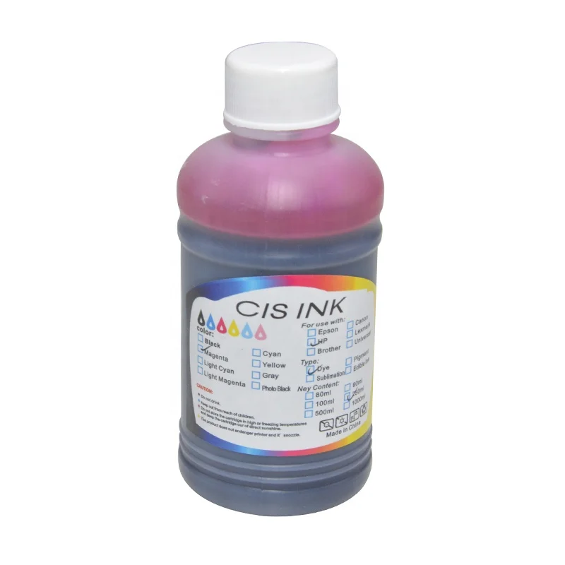Bulk  Dye ink for Epson/HP/Canon/Lexmark Desktop printer