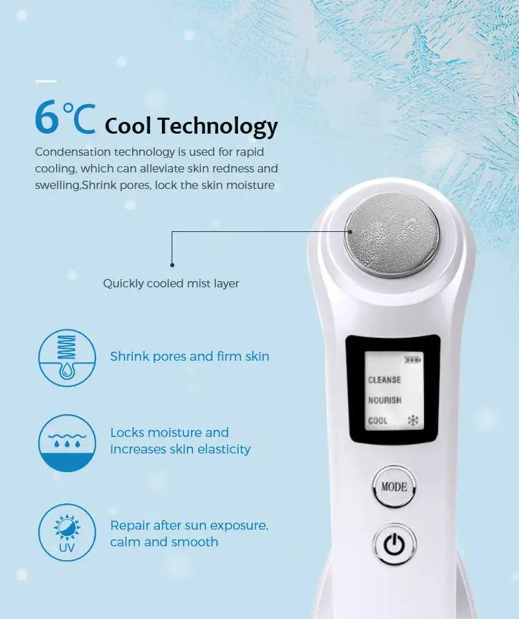 2024 New Product Face Massager Device Facial Rejuvenation Wrinkle Remover Face Lifting Skin Care Beauty Machine Home Use