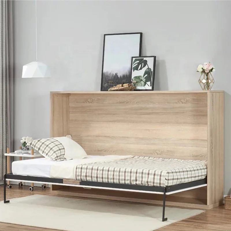 
Customize Size Wall Bed 20WB029 Murphy Bed Folding Bed 