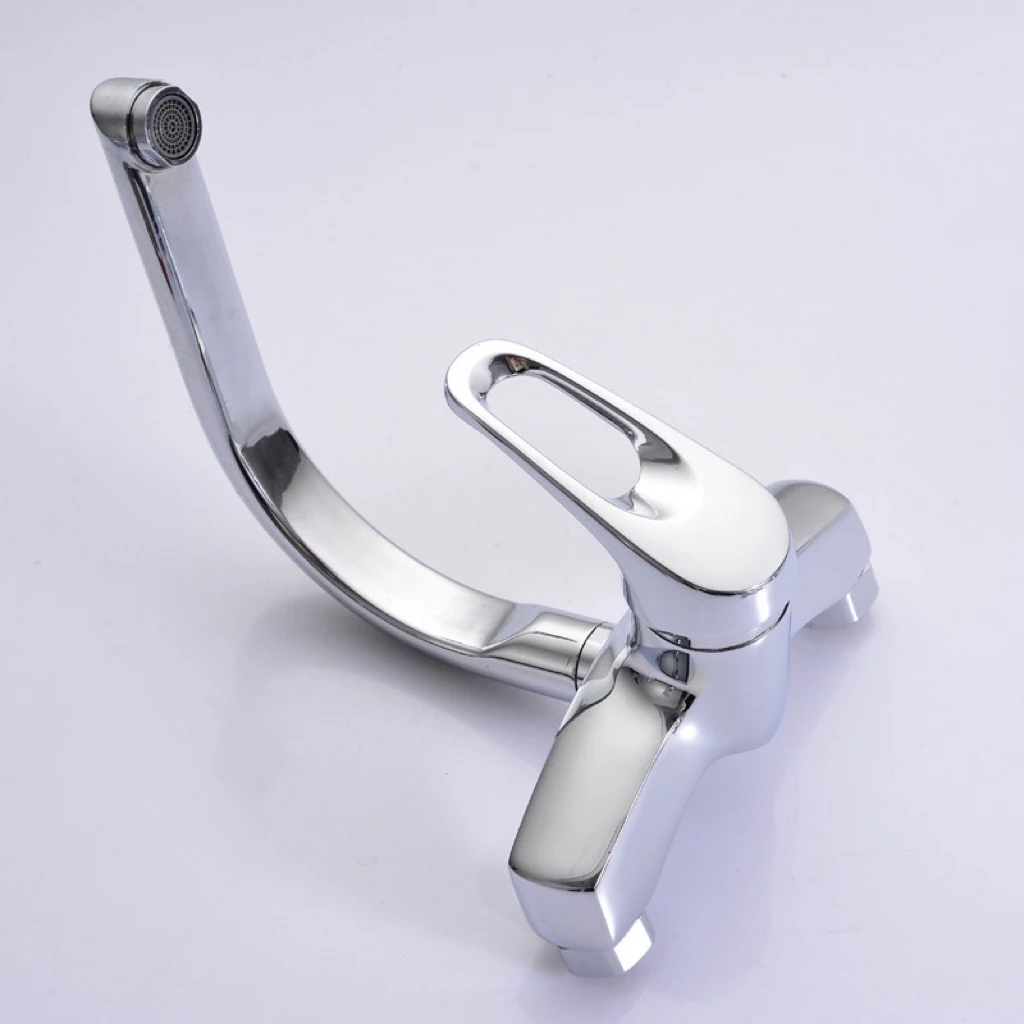 New Design High Quality Hot and Cold Mixer Faucets Zinc Body Kitchen Sink Taps Dual Handle Faucet Classic Taps CE Contemporary