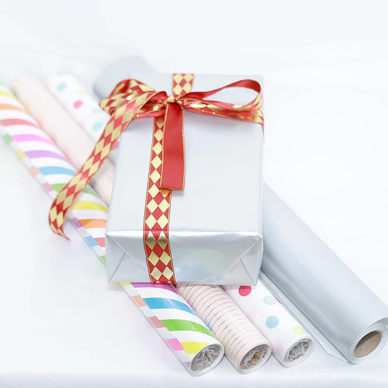 Best Price Gift Wrap Manufacture Custom Logo Wrapping Paper Roll For Gift