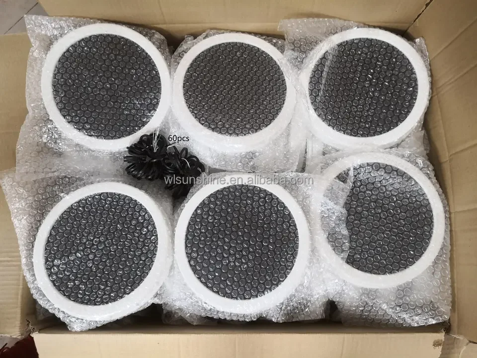 260 mm  10 inch disc Plate type Low Price Fine bubble disc diffuser for water treatment oxygen aeration membrane