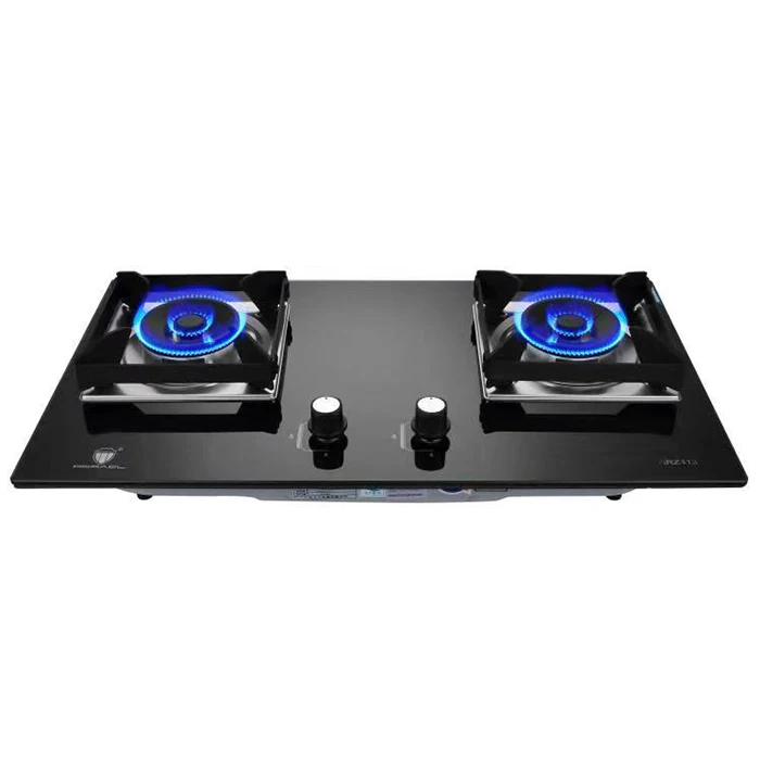 Wholesale Promote Product Portable 2 Burner Tempered Glass Gas Stove, Gas Cooker