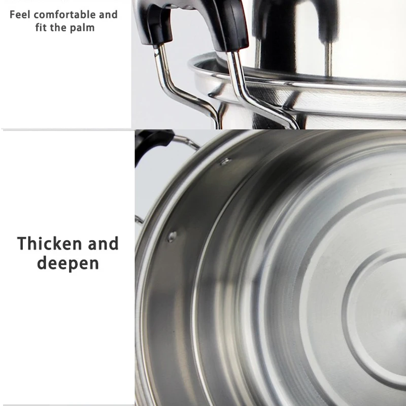 Hot Sale Low Price 10 Pieces Kitchenware Caserole Set Cooking Pot Set Stainless Steel Cookware Sets