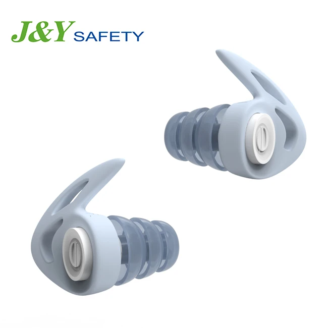 Reusable Silicone Ear Plug Noise Reduction Bulk Earplug for Sleeping Hearing Protection for Enhanced Comfort