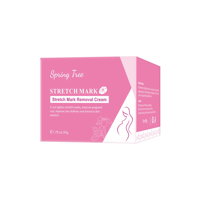 Private label stretch mark cream Eliminate stretch marks in one week Natural and organic asiaticoside stretch mark cream