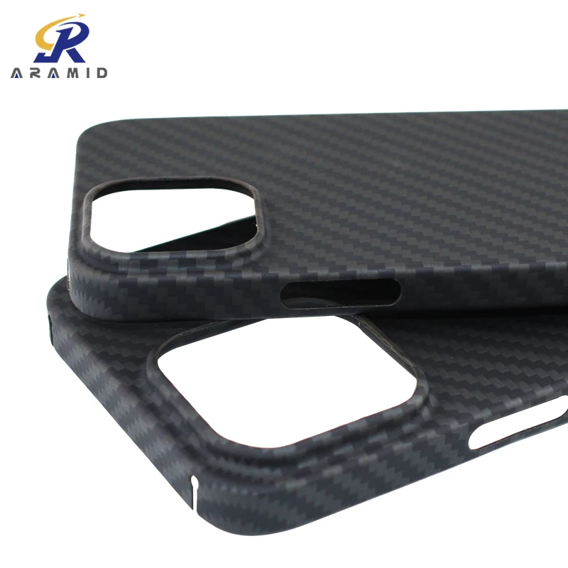 Aramid Carbon Fiber Anti-Fall Ultra-Thin All-Pack Frosted Hard Shell Trendy Model Mobile Phone Cases For iPhone 13 Mini