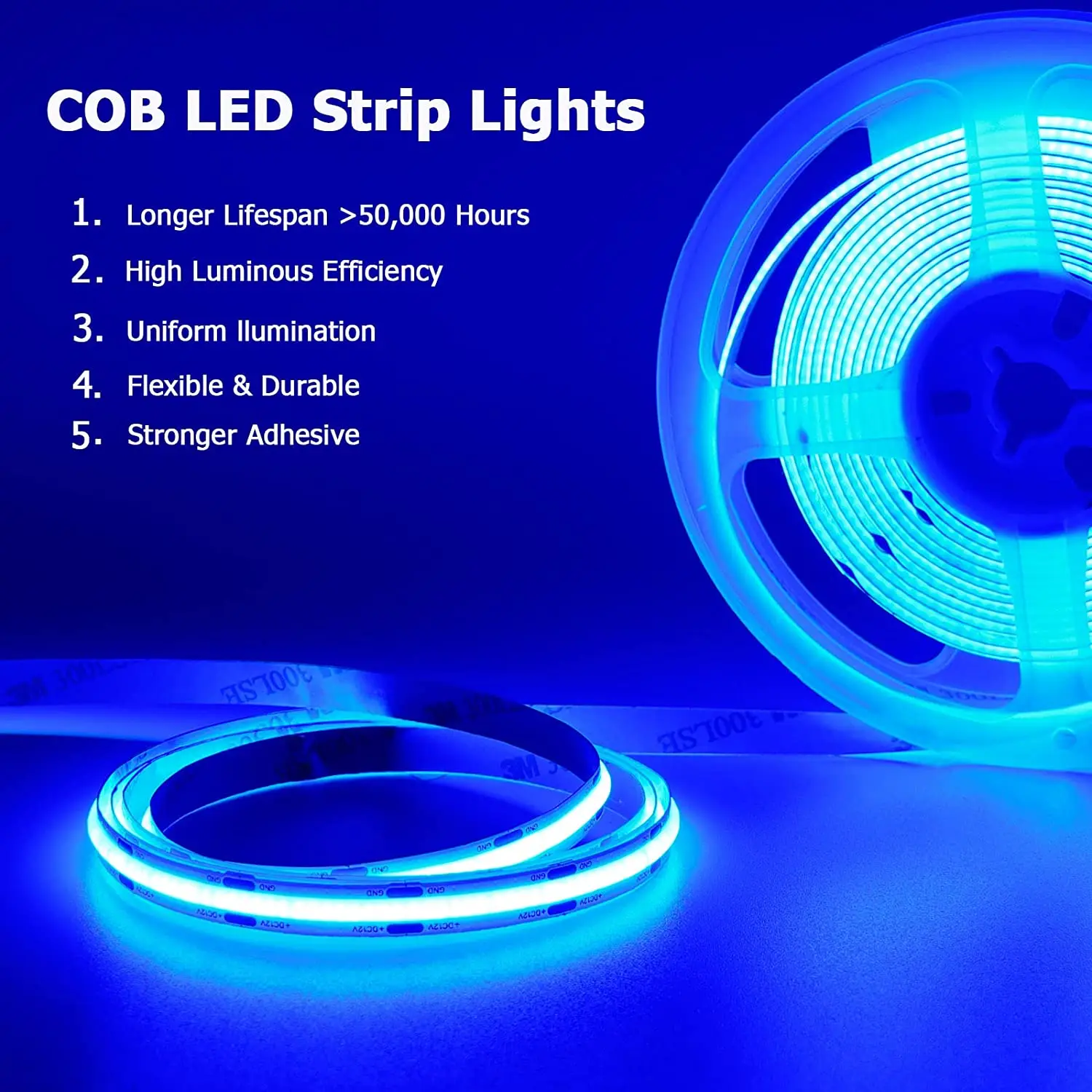 Гибкая RGB cob светодиодные полосы света водонепроницаемый фестиваль Вечеринка свет смарт-12V 24V автомобиль с питанием от солнечных батарей Ван судно