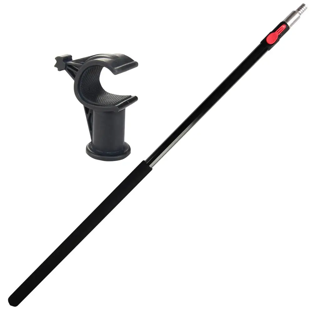 Extentool telescopic window opening pole rod skylight hook with 2 meters extension spring button locking poles