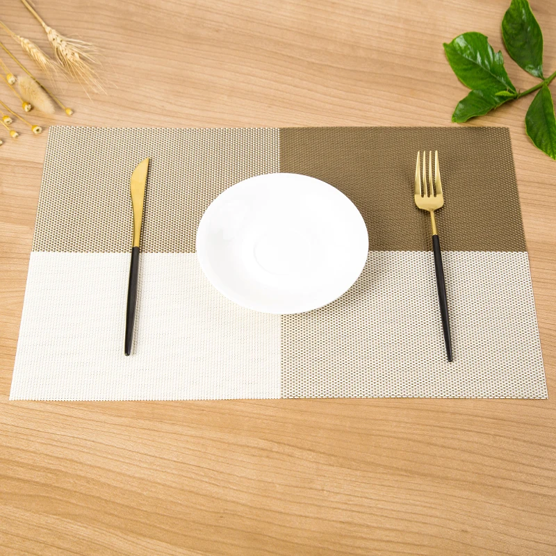 MY-59 red washable christmas placemats and table mats